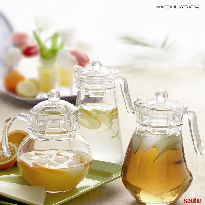 Carafe Luminarc 0,5L - Broc Transparent Pour Eau, Jus Ou Lait, Design Simple Et Pratique Pour Table