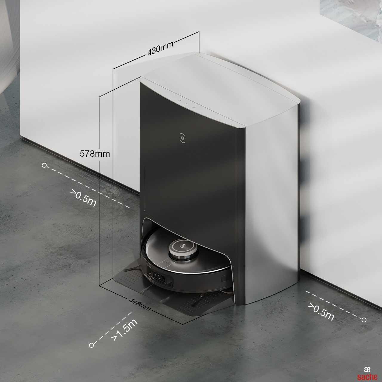 Chiffon De Rechange Pour Vadrouille Robot ECOVACS X1 Omni Turbo - Brosse Rotative Neuve