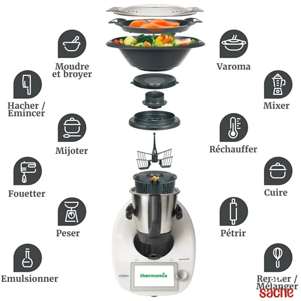 ROBOT CUISEUR THERMOMIX TM6﻿ - Sache maison et déco vente en ligne  vaisselle eléctromenager et décoration