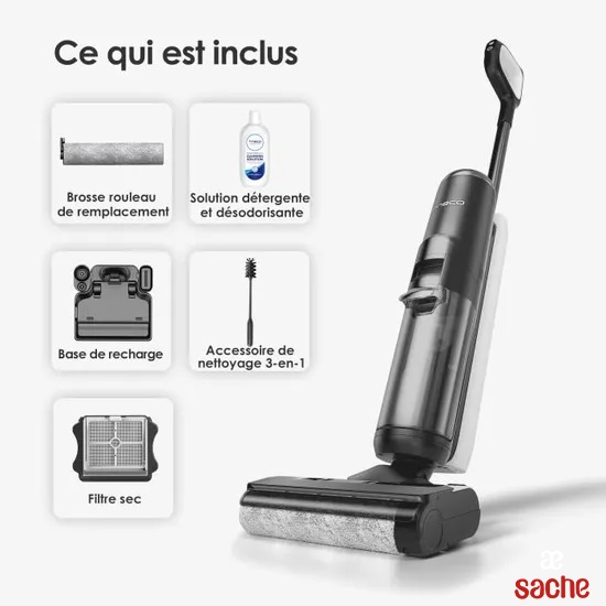 Rouleau de brosse et filtres pour Tineco Floor One S5 / S5 Pro/ S5