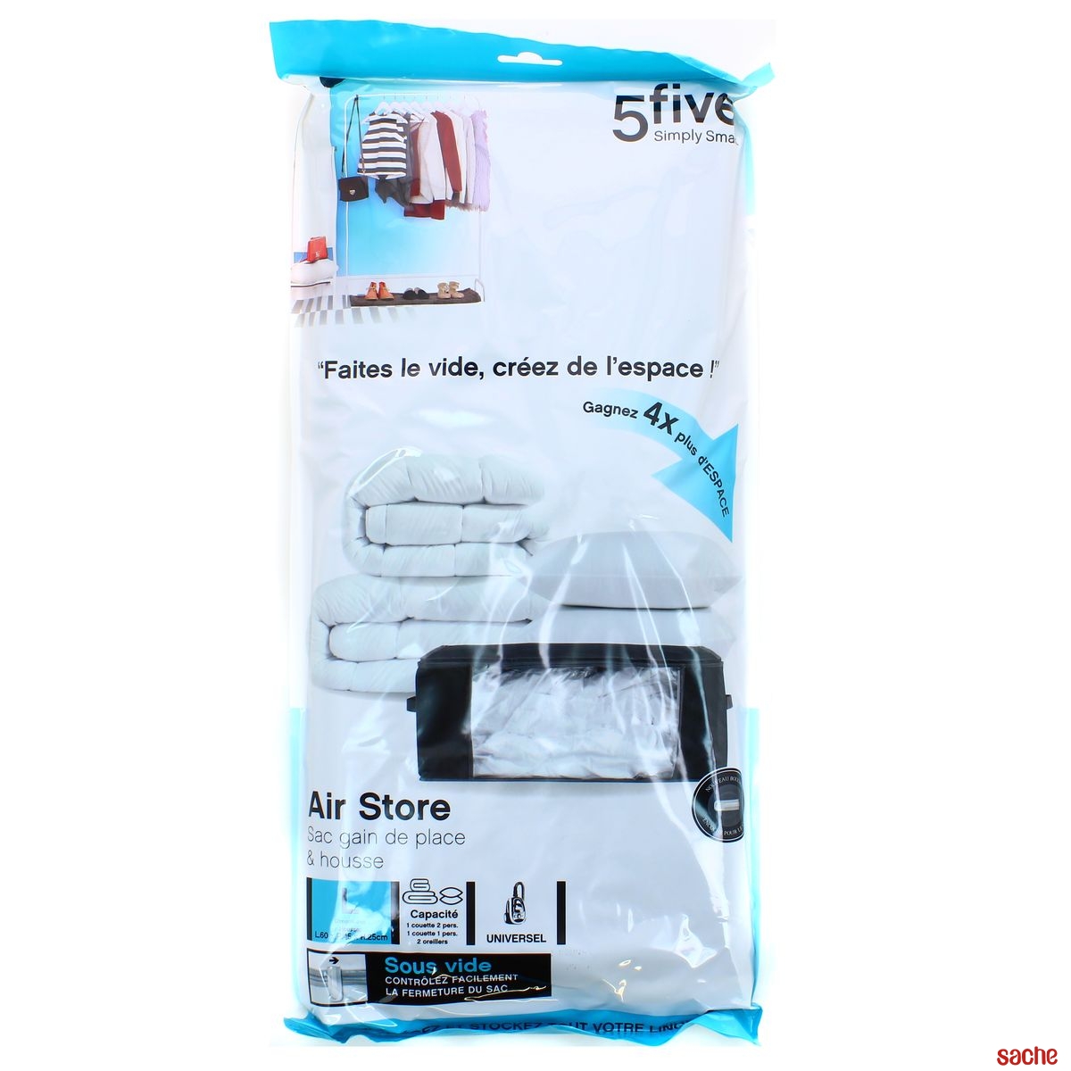 Boite de rangement avec housse sous vide cheap