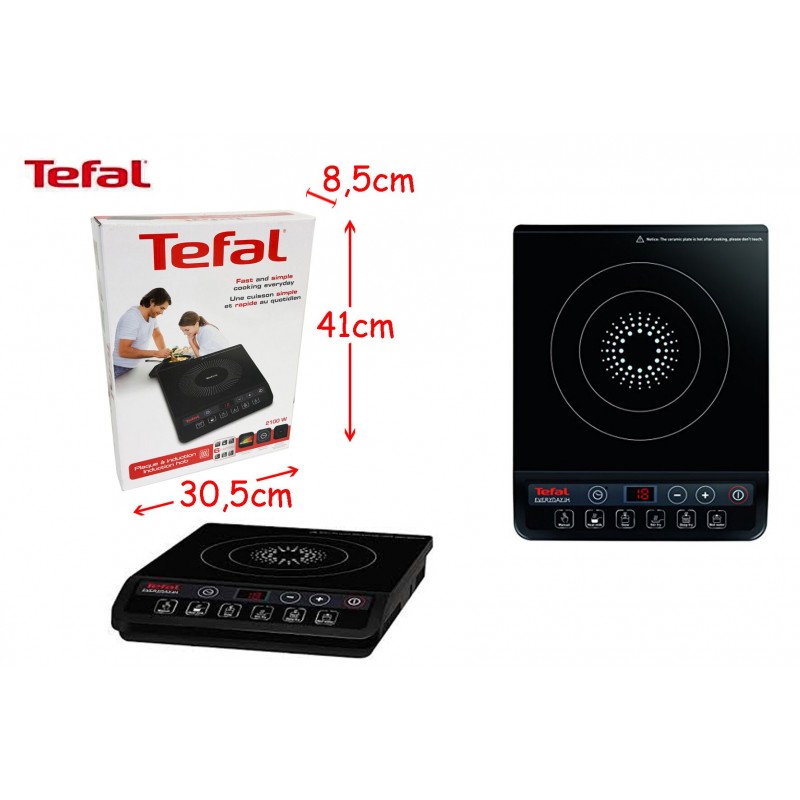 PLAQUE CHAUFFANTE TEFAL INDUCTION IH2018BE﻿ - Sache maison et déco