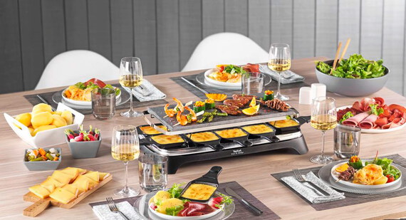 RACLETTE TEFAL INOX 1350W PR457B12﻿ Sache maison et déco vente