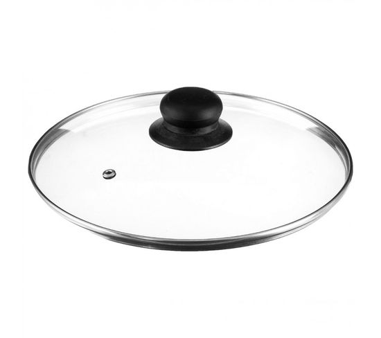 Couvercle En Acier Inoxydable Pour Poêle Et Casserole – Diamètre 34 Cm – Poignée Ergonomique – Facile à Nettoyer