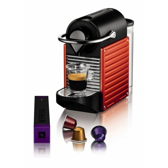 Machine à café en acier inoxydable DZ-1 avec poignée inférieure pour la  série Bofu 8, style: rouge GEM