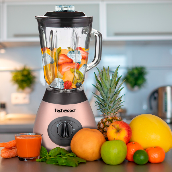 BLENDER TECHWOOD MARRON 500W TBLI381﻿ Sache maison et déco