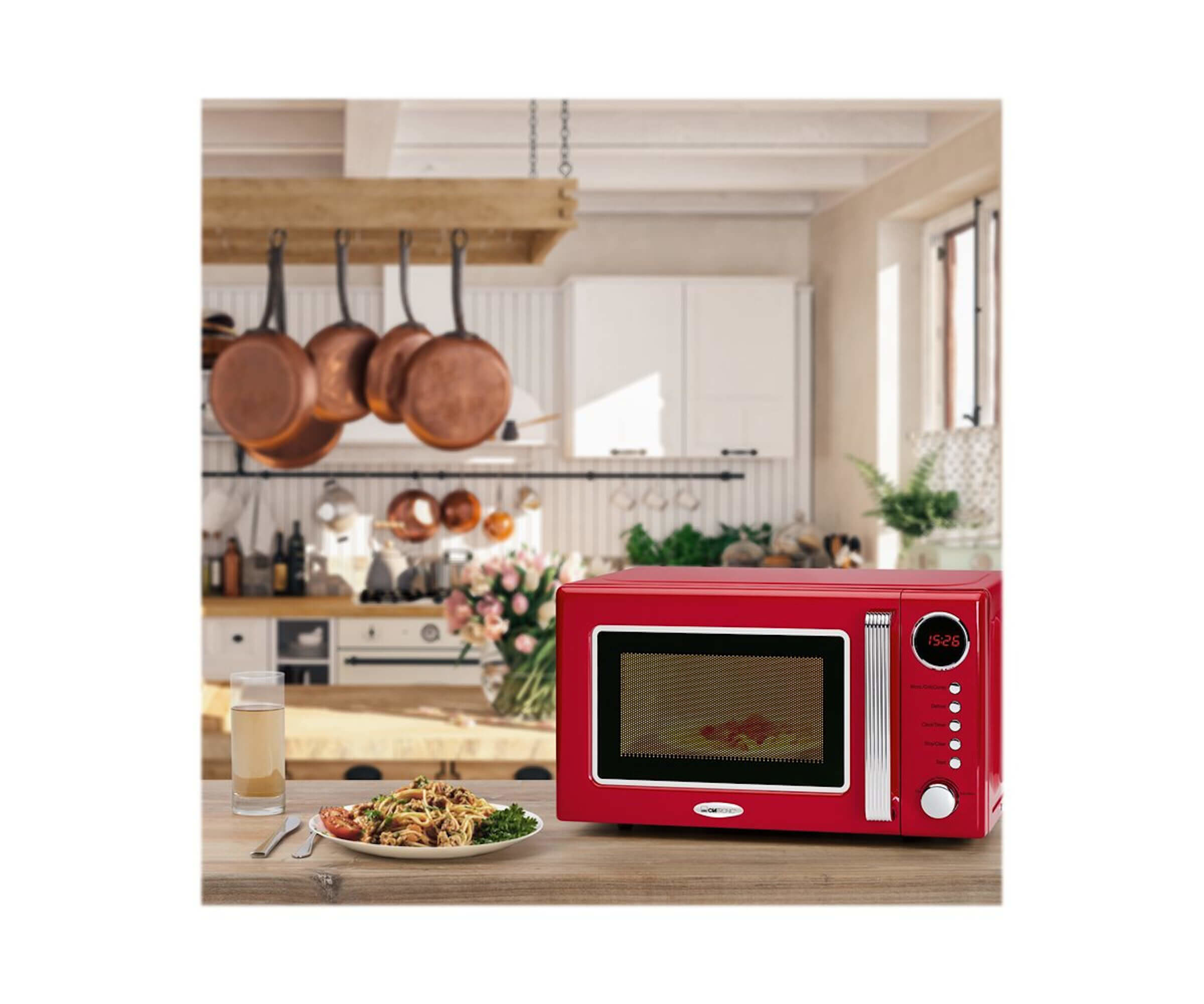 MICRO ONDES ROUGE MWG790 MWG790﻿ - Sache maison et déco vente en ligne ...