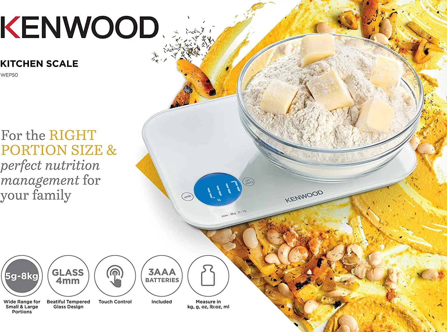 Kenwood WEP50 caractéristiques