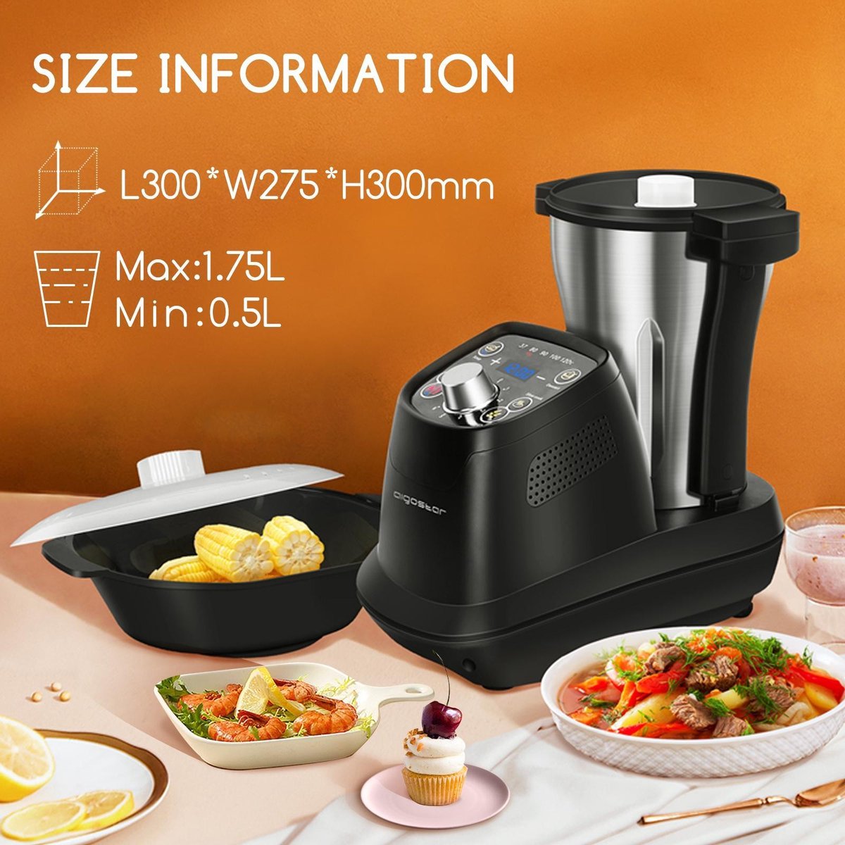 SUPOR – Robot de cuisine automatique domestique, Pot polyvalent, autocuiseur  électrique, cuiseur multifonction, 220V - AliExpress