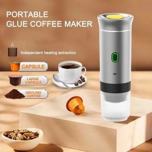 MACHINE A CAFE PORTABLE 3EN1 GRIS