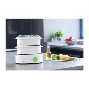 CUISEUR VAPEUR BRAUN BLANC
