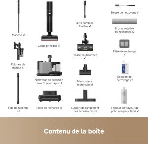 BALAI ASPIRATEUR DREAME H15 MIX 