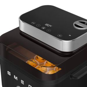 FRITEUSE AIR FRYER SMEG 7L NOIR AFC01BLMEU