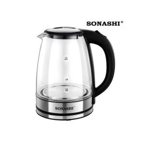 BOUILLOIRE EN VERRE SONASHI 1500W