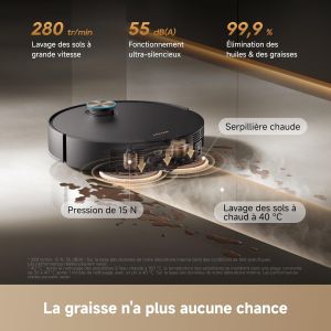 ROBOT ASPIRATEUR DREAME X60 PRO ULTRA COMPLETE RLX96DE
