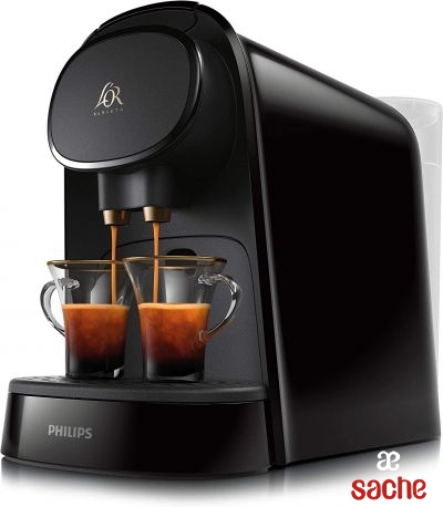 MACHINE A CAFE PHILIPS L'OR PIANO NOIR 50CAP 