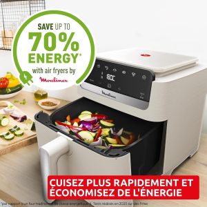 FRITEUSE AIR FRYER MOULINEX 7.5L 2KG EZ866AF0