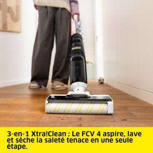 BALAI ASPIRATEUR KARCHER FCV4 EXTRA
