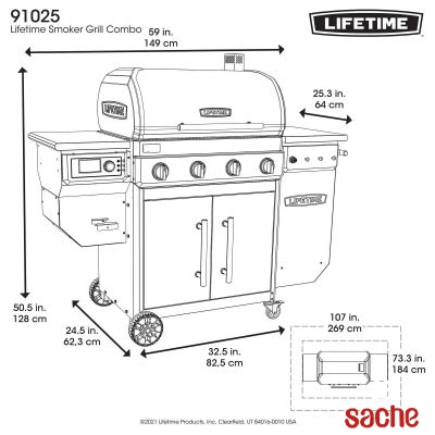 BARBECUE A GAZ FUSION FUEL