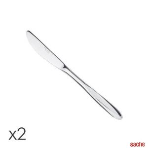Couteau de table  scarlett  2 pièces