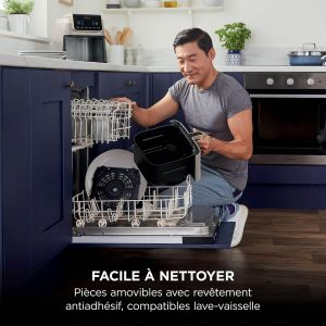 FRITEUSE NINJA AIR FRYER 6.2L BEIGE AF180EUSD