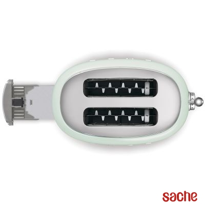 GRILLE PAIN SMEG 950W VERT D'EAU