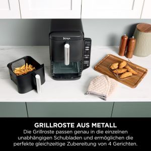 FRITEUSE NINJA AIR FRYER DOUBLE STACK 7.6L