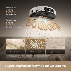 ROBOT ASPIRATEUR DREAME MATRIX 10 ULTRA BLENC RLX95CE