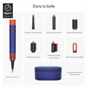BROSSE DYSON AIRWRAP BLEU TOPAZ