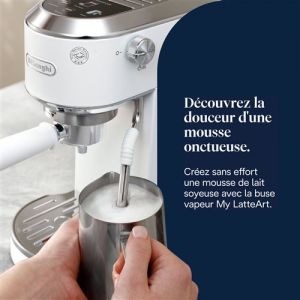 MACHINE A CAFE DELONGHI DEDICA DUO BLANC