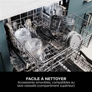 Machine à glaces et boissons glacées Ninja Creami Deluxe 10-en-1 NC501EU Argent