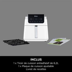 FRITEUSE NINJA AIR FRYER 6.2L BLANC