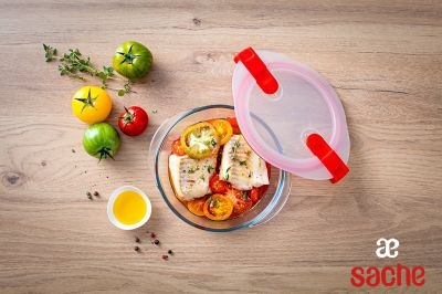 BOITE PYREX COOK ET HEAT ROND 1.1L