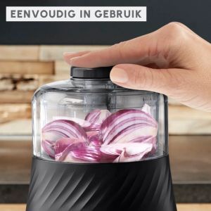 MINI HACHOIR MOULINEX ECO RESPECT 800W NOIR 