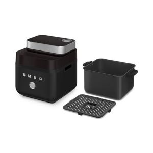 FRITEUSE AIR FRYER SMEG 7L NOIR AFC01BLMEU