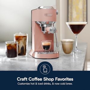 MACHINE A CAFE DELONGHI DEDICA DUO PINK 