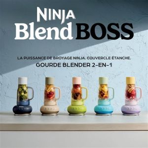 BLENDER NINJA BLENDBOSS DB351EUCY  1200W Bleu Nuit