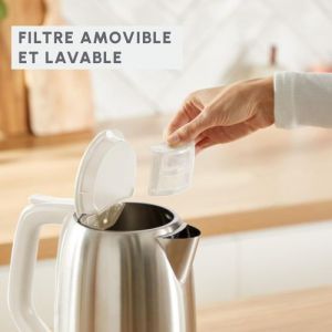 BOUILLOIRE MOULINEX SUBITO PLUS INOX 1.7L