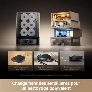 ROBOT ASPIRATEUR DREAME MATRIX10 ULTRA /RLX95CE NOIR