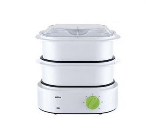 CUISEUR VAPEUR BRAUN BLANC