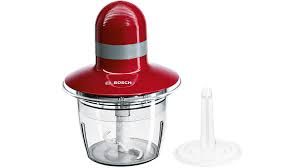 MINI HACHOIR BOSCH ROUGE 800ML MMR08R2