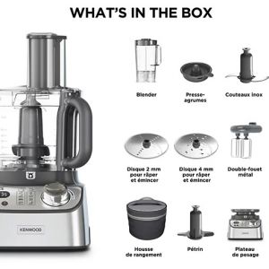 ROBOT KENWOOD 1000W ARGENT