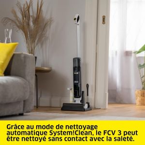 BALAI ASPIRATEUR LAVEUR KARCHER FCV3