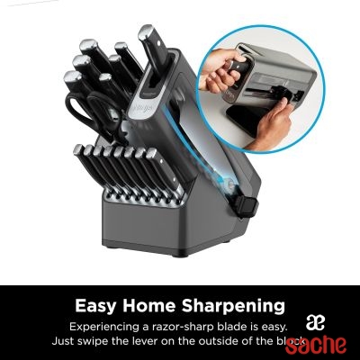 BLOC COUTEAUX NINJA 12PCS