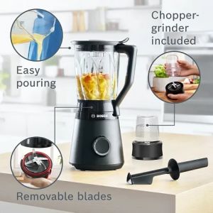 BLENDER BOSCH 1200W 1.5L NOIR