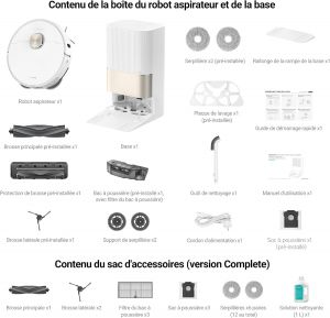 ROBOT ASPIRATEUR LAVEUR DREAM X40 ULTRA