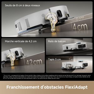 ROBOT ASPIRATEUR DREAME MATRIX 10 ULTRA BLENC RLX95CE