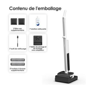 BALAI ASPIRATEUR TINECO FLOOR ONE I7 FOLD PREMIUM