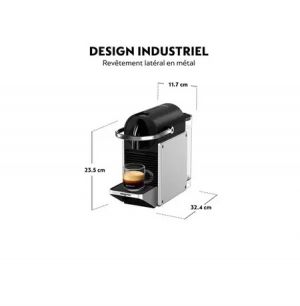 MACHINE A CAFE NESPRESSO PIXI SILVER