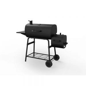 BARBECUE A CHARBON NEXGRILL Barbecue/fumoir au charbon de bois en acier noir de 29 po, horizontal
